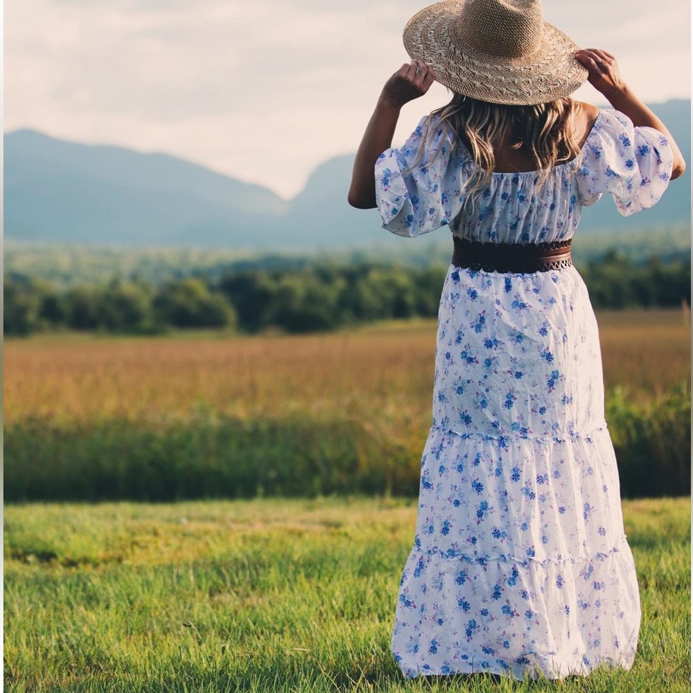 Loveshackfancy X Target Gemma Puff Sleeve Floral … - image 2